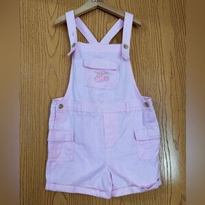 Kids Headquarters Light Pink Overalls